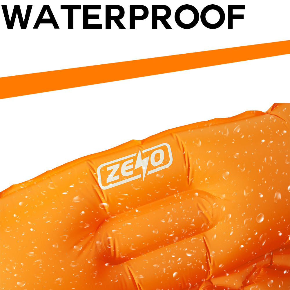 ULTRALIGHT WEIGHT PORTABLE AIR BED INFLATABLE SLEEPING MATTRESS CAMPING MAT ZENO