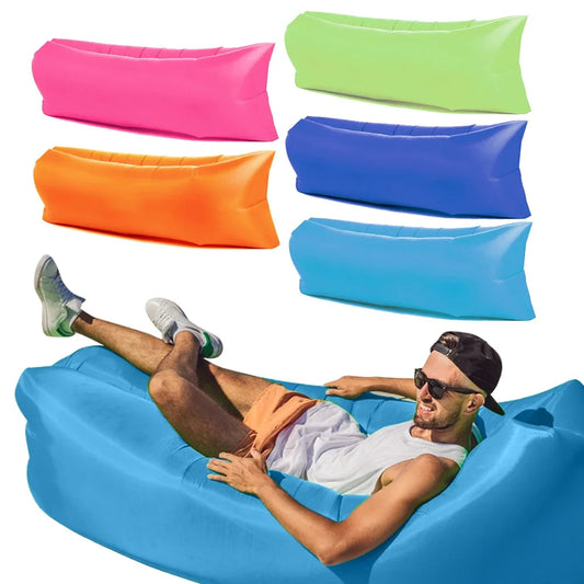 Inflatable Sofa Chair - Portable Lounger for Outdoor Events, Camping, and Music Festivals