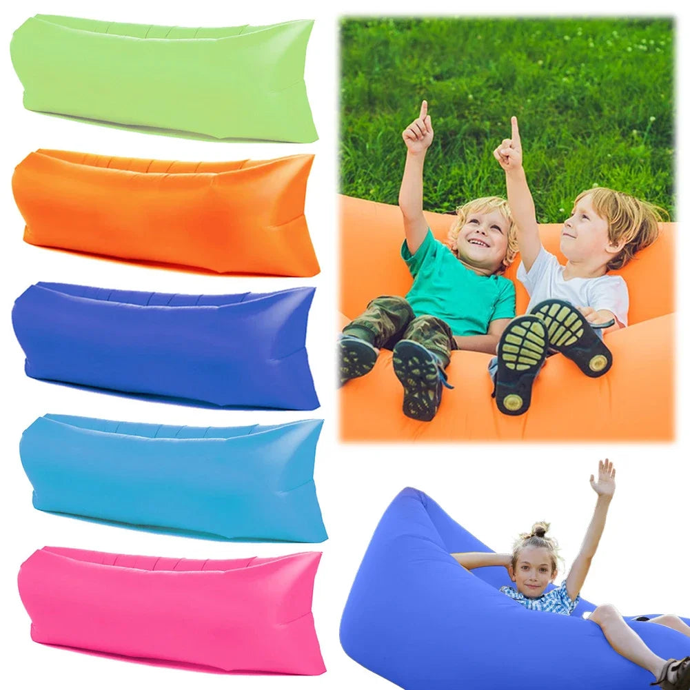 Inflatable Sofa Chair - Portable Lounger for Outdoor Events, Camping, and Music Festivals